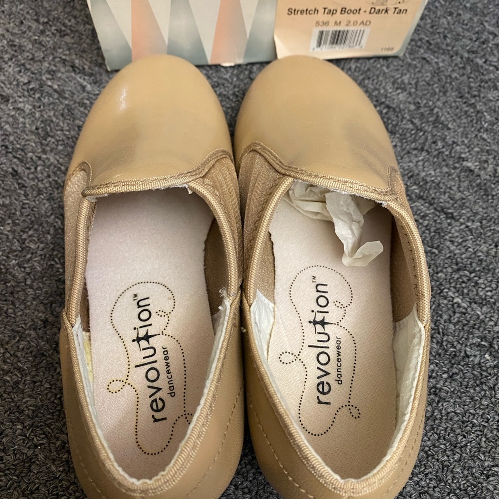 Revolution Tan Dance Flats